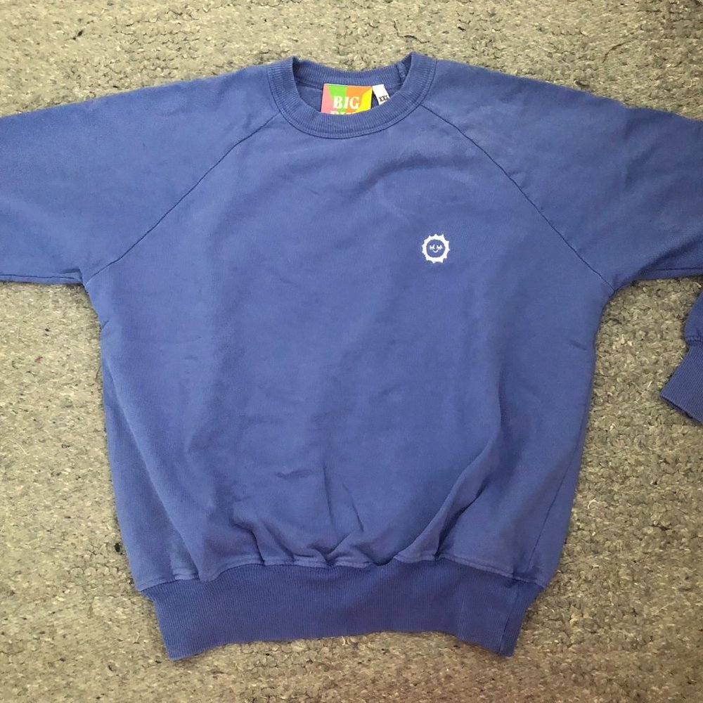 Big Bud Press - LIGHTWEIGHT CREW - CORNFLOWER BLUE